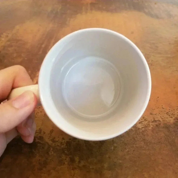 Vintage Rose Mug + White + Yellow - Picture 3 of 5